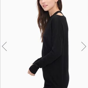 Splendid cut outs extra soft sweater top XS NWT